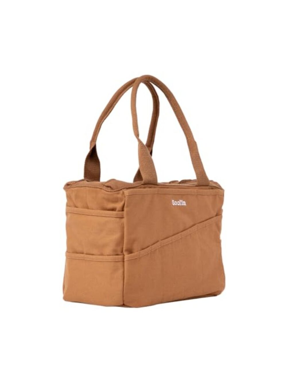 Canvas Art Supply Organizer Tote Bag 30 Pockets Washable Craft Storage